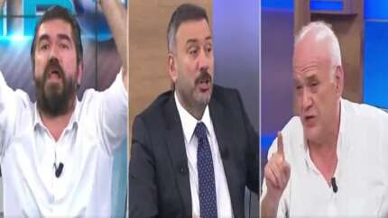 Rasim Ozan ile Ahmet Çakar Beyaz Futbol'da birbirine girdi! Ertem Şener 'acil' reklama gitti