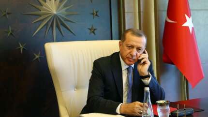 Cumhurbaşkanı Erdoğan, siyasi liderlerle bayramlaştı