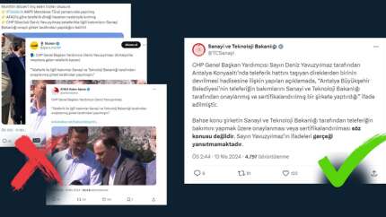 Dezenformasyonla Mücadele Merkezi, Sanayi ve Teknoloji Bakanlığı hakkındaki teleferikle ilgili iddiayı yalanladı