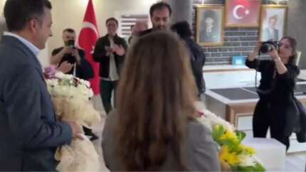 Mazbata töreni sonrası Atatürk ve Erdoğan'a hakaret eden DEM Partili gözaltına alındı!
