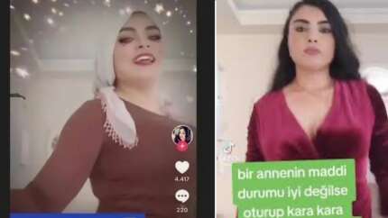 TikTok'ta Karagül adıyla canlı yayın açan kadın tepki çekti! Çocukları devlet korumasına alındı...