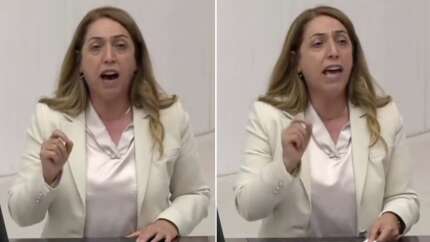 DEM Partili Saliha Aydeniz'den TBMM'de alçak sözler! "Kürdistan'da işgalcisiniz"