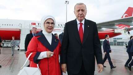 Cumhurbaşkanı Recep Tayyip Erdoğan, Bizim Çocuklar'ın maçı için Berlin'e ayak bastı!