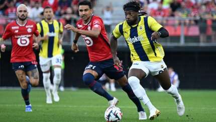 Fenerbahçe uzatmalarda yıkıldı, turu Kadıköy'e bıraktı! Lille 2 - 1 Fenerbahçe | Maçın özeti