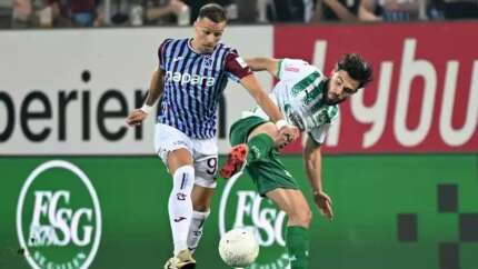 Trabzonspor eşitliği bozamadı, tur rövanş maçına kaldı! St. Gallen 0 - 0 Trabzonspor | Maçın özeti
