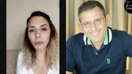 CHP'nin 'onur konuğu' Dilruba'dan pişkin sözler! O konuştukça Fatih Portakal keyif aldı...