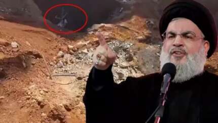 Hasan Nasrallah'ın cesedi, öldürüldüğü yer altı karargahından tek parça çıkartıldı!