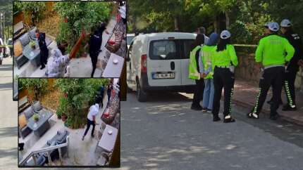 Konya'ya ihbara giden polis memuru 7 yerinden bıçaklandı, saldırgan vurularak yakalandı