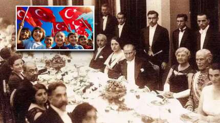 Türkiye Cumhuriyeti 101. yılını coşkuyla kutluyor! İşte Cumhuriyetin ilk kez açıklandığı o yemekte yaşananlar...