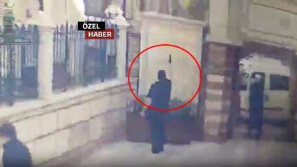 Fatih'te İsmailağa Camii'nin önünde havaya ateş açıldı! Dehşet anları kamerada...