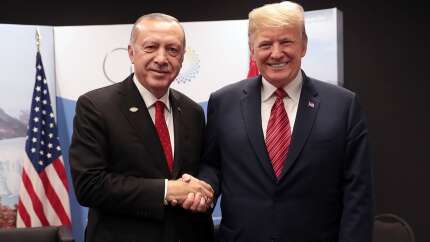 Erdoğan'dan ABD Başkanı seçilen Trump'a tebrik telefonu