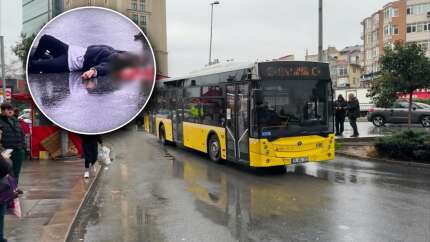 Beşiktaş'ta vahşet: İETT otobüsü kadını ezdi! "Kafası paramparça olmuş"