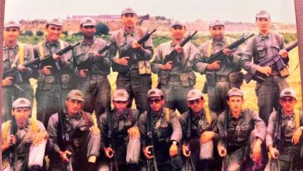 Cumhurbaşkanı Erdoğan'ın askerlik fotoğrafı ortaya çıktı! Balıkesir ziyaretinde ilginç tesadüf