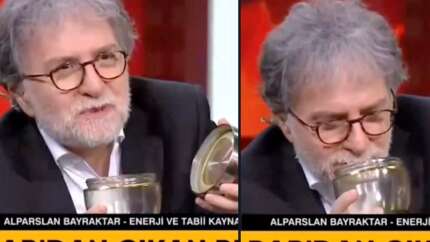 Ahmet Hakan Gabar Dağı'ndan çıkan petrolü kolonya gibi kokladı