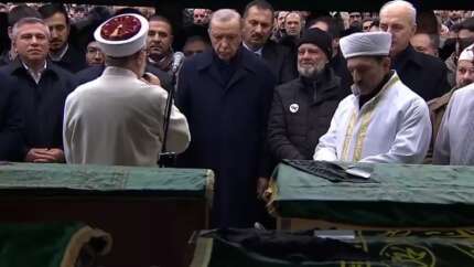 Aynı aileden 8 kişi can verdi... Cumhurbaşkanı Erdoğan, Bolu'da Gültekin ailesinin cenazesine katıldı!