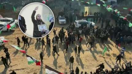 Hamas ve İsrail arasında üçüncü esir takası:  Hamas, 3 İsrailli esiri Kızılhaç'a teslim etti!