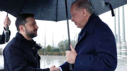 Herkes Ukrayna'yı konuşurken... Zelenski Külliye'den konum attı! Ben Ankara'dayım beyler