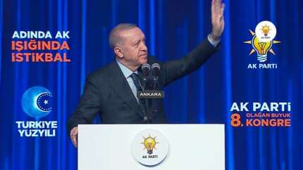 Cumhurbaşkanı Erdoğan'dan tarihi AK Parti Kongresi'nde önemli mesajlar! "Kadrolarımız değişken ama ilkelerimiz sabittir!"