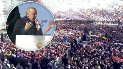 Büyük AK Parti Kongresi öncesi 60 bin kişilik coşkulu kalabalığa seslendi! Cumhurbaşkanı Erdoğan: Bugünlere şaibesiz geldik!