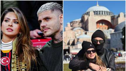 Mauro Icardi ve China Suarez’den İstanbul’da romantik kaçamak! Tanınmamak için maske taktı