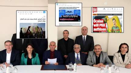 Dünya basını terör elebaşı Öcalan'ın PKK'ya silah bırakma çağrısını manşetlerine taşıdı