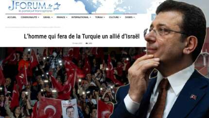Ekrem İmamoğlu Türkiye’yi İsrail’in müttefiki yapacakmış! Siyonist destekçisi yayından özgü dolu sözler