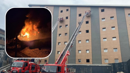 Uludağ'daki yangın faciasının ilk anları ortaya çıktı! Otel müdürü gözaltına alındı