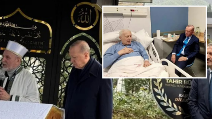 Cumhurbaşkanı Erdoğan, 47 yıllık yol arkadaşı Burhan Abiş'i son yolculuğunda yalnız bırakmadı