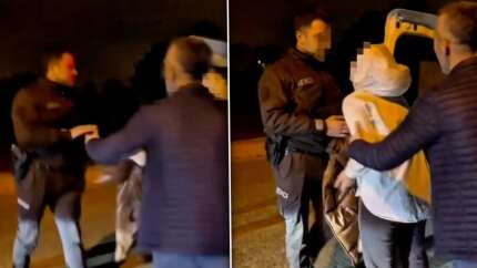 Düzce’de alkollü kadından bekçilere pes dedirten tehdit! "Beni taciz etti derim"