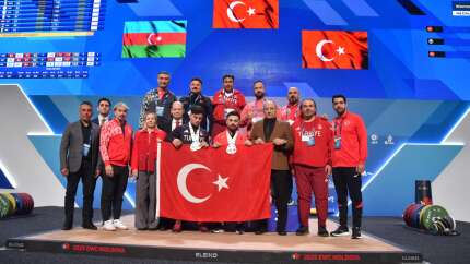 Kaan Kahriman Avrupa şampiyonu, milli sporculardan şampiyonanın üçüncü günde 6 madalya
