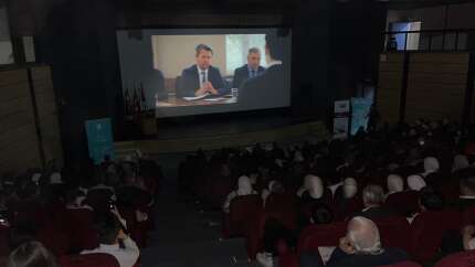 Erzincan Milletvekili Serkan Bayram'ın hayatını konu alan "Buğday Tanesi" filmi Amman'da gösterildi
