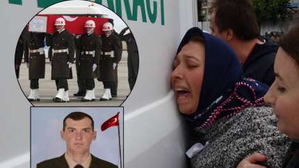 Trabzon’a şehit ateşi düştü! Şehit Piyade Uzman Onbaşı Berat Mecit Day'ın cenazesi evine getirildi