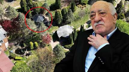 FETÖ elebaşı Gülen'in mezarını camekanlarla çevirdiler! Gülen'in evinde insan hareketliliği: Örgüt yöneticileri miras krizi nedeniyle mi bir araya geldiler?