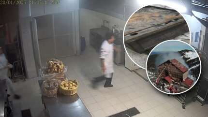 Kartalkaya otel faciasında yangının çıkış anı kamerada! 78 canın ölüm nedeni 'grill plate' cihazıymış...