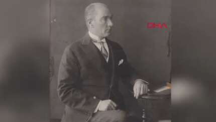 Atatürk’ün bilinmeyen video görüntüsü 1950’lerin belgeselinden çıktı! 46 yaşında, İstanbul’da…