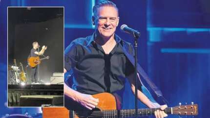 Bryan Adams'tan konserde Gazze çağrısı: Bebeklerin bombalanmasına hayır!