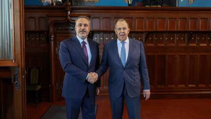 Bakan Fidan'dan Rusya'da Lavrov'la kritik temas: Çok sayıda önemli planlarımız var