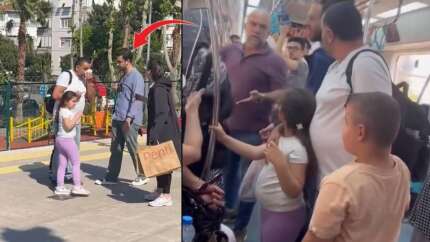 Sosyal medya ayağa kalkmıştı: Marmaray'da iki çocuklu babanın burnunu kıran şüpheli tutuklandı