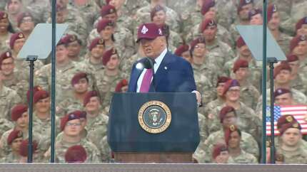 Trump fanusta! Suikast korkusu altında seslendi: Hasta ruhlu manyaklar