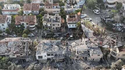 Tel-Aviv bu hale getirildi! Füze yağmuru şeklindeki İran misillemesinde bilanço ağır