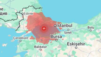 AFAD, İstanbul'da hissedilen depremin büyüklüğünü 3.8 olarak açıkladı! Merkez üssü: Silivri!