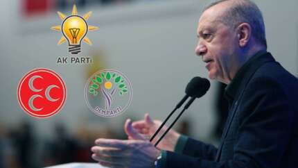 Cumhurbaşkanı Erdoğan'dan dikkat çeken mesaj: AK Parti, MHP, DEM biz üçlü olarak bu yolu yürümeye karar verdik