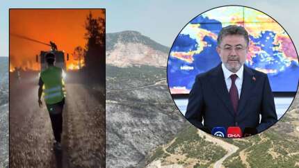Orman yangınlarından son durum.... Bakan Yumaklı: Devam eden sadece bir yangın var, Bursa Harmancık yangını