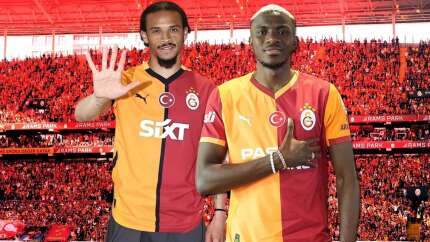 Galatasaray 2 dünya yıldızına RAMS Park'ta imza töreni düzenledi!