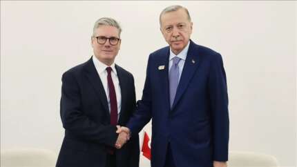 Cumhurbaşkanı Recep Tayyip Erdoğan, İngiltere Başbakanı Keir Starmer'i Filistin için tebrik etti! ''İsrail'i zorlayalım''