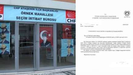 Mahkeme kararı CHP’yi vurdu: Ataşehir İlçe Kongresi yapılamıyor