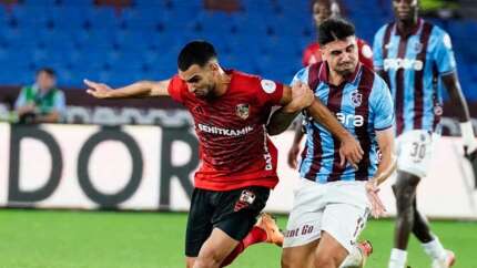 Trabzon'da kazanan çıkmadı, puanlar paylaşıldı! (Trabzonspor 1 - 1 Gaziantep FK | Maçın özeti)