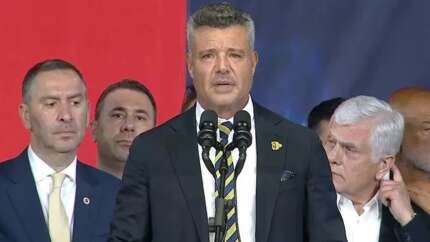 Fenerbahçe'nin yeni başkanı Sadettin Saran'dan ilk sözler: Şampiyon olana kadar bayram yok