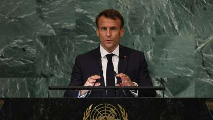Macron'dan BM zirvesinde tarihi karar! Fransa Filistin Devleti'ni tanıdı!