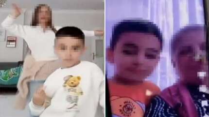 Yine TikTok yine skandal! Tırnaklarına oje sürdüğü oğlunu dans ettirdi! Baba velayet davası açtı...